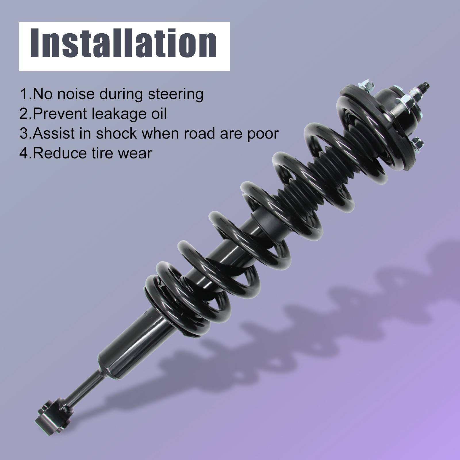 Front Complete Shocks Struts W Coil Spring For Tacoma 4Runner Cruiser