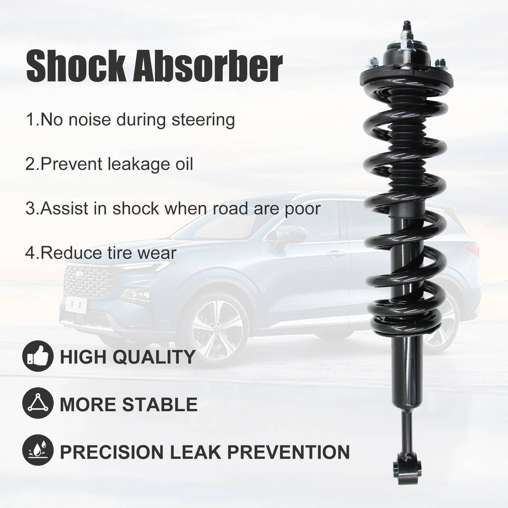 Front Complete Shocks Struts W Coil Spring For Tacoma 4Runner Cruiser
