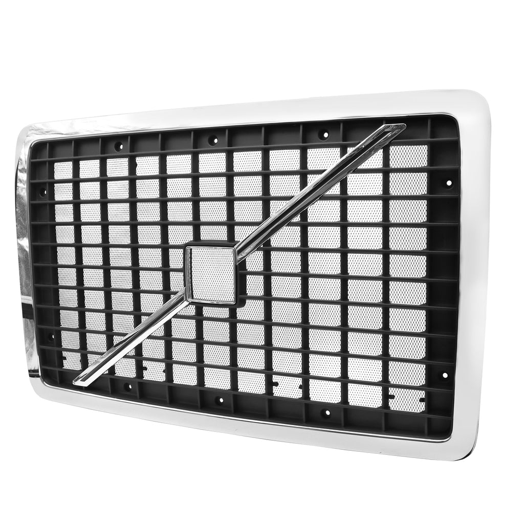 2004-2017 Volvo VNL Black Chrome Front Grille