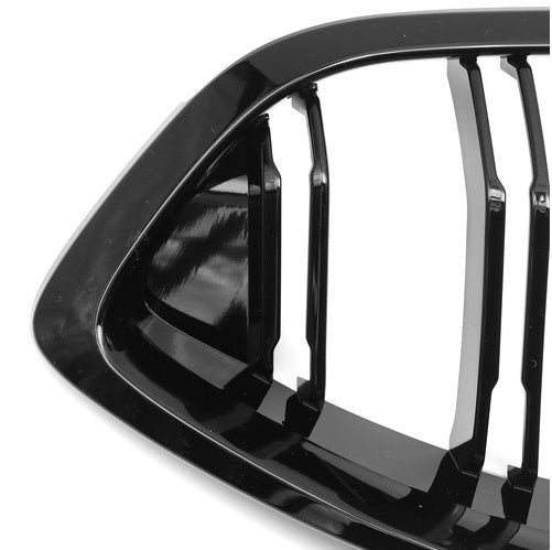 Front Kidney Grille Replace For BMW G14 G15 G16 840i M850i With Camera Hole Black