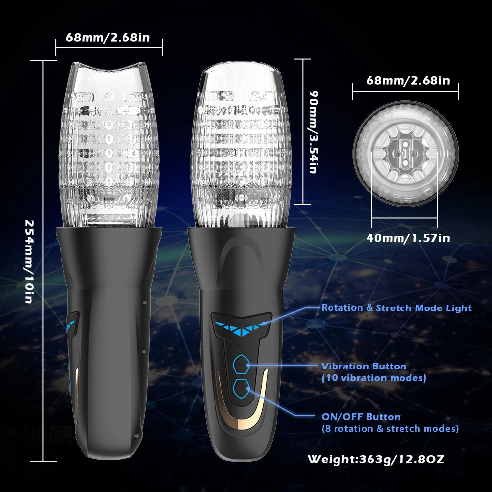 Telescopic Male Massager