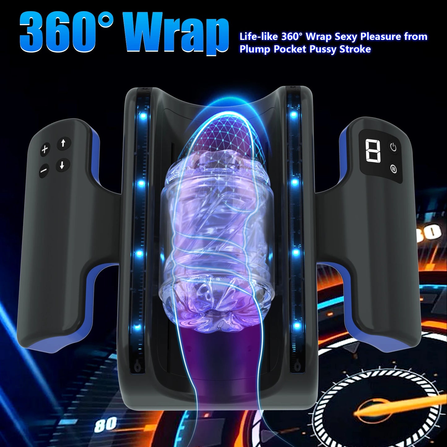 360° Automatic Male Massager