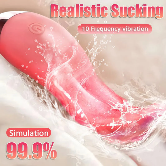 Realistic Tongue Massager