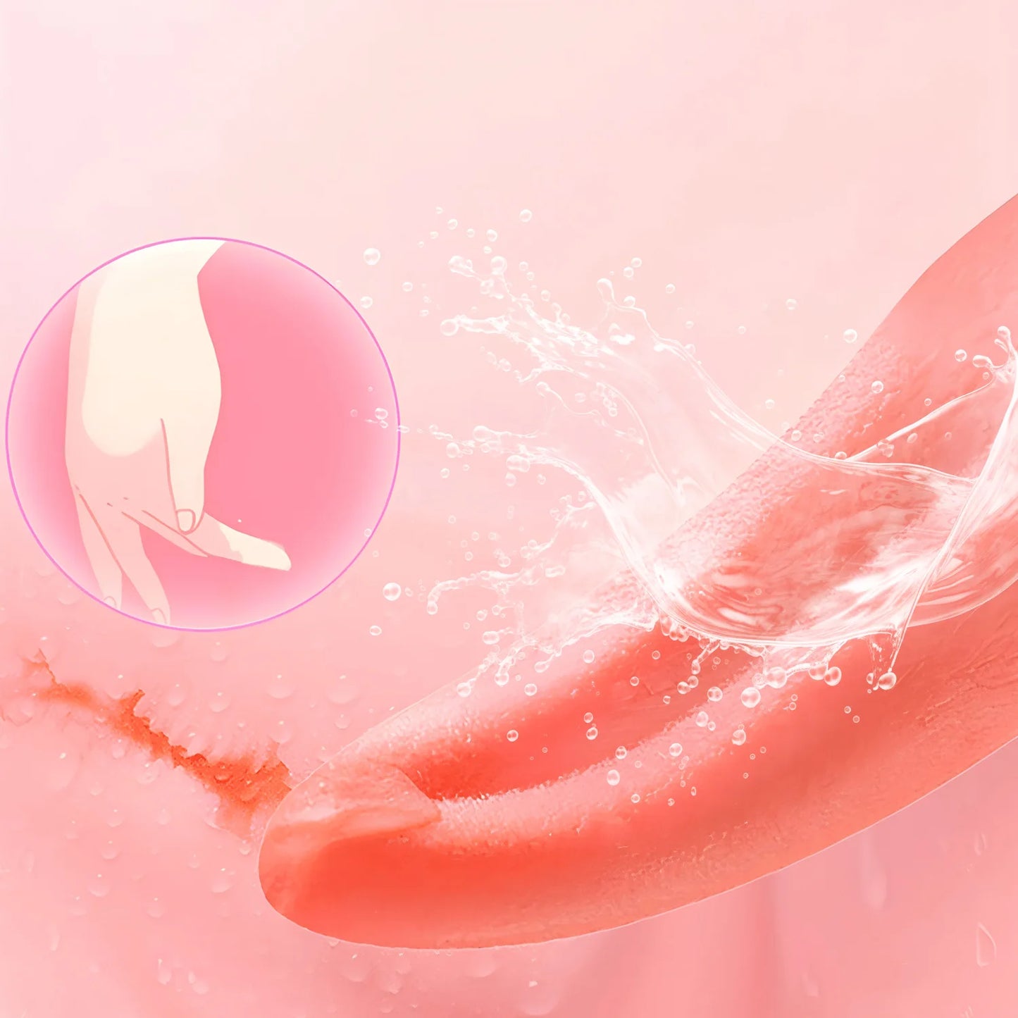 Realistic Tongue Massager