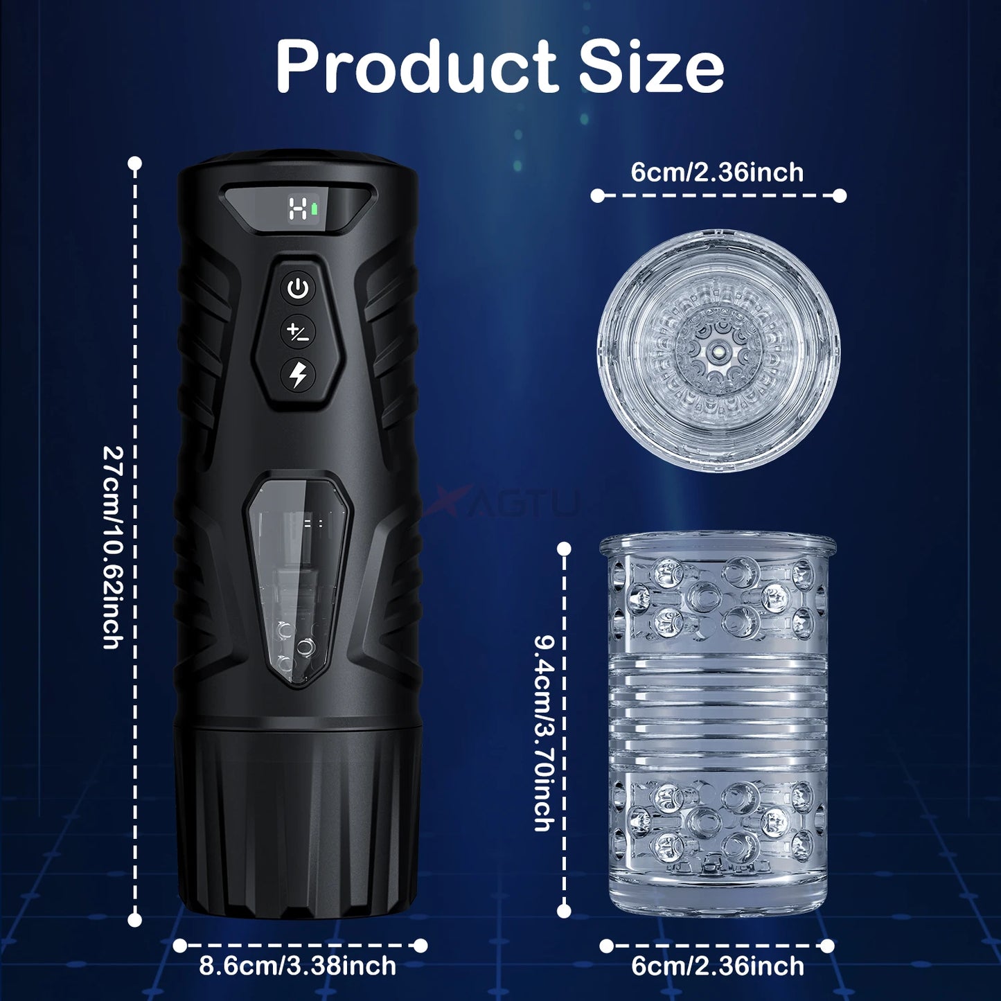 Telescopic Male Massager