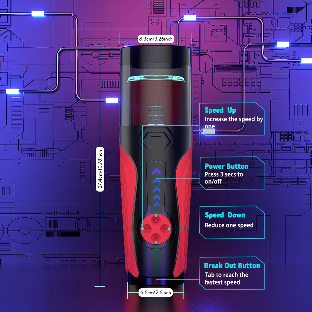 Telescopic Male Massager
