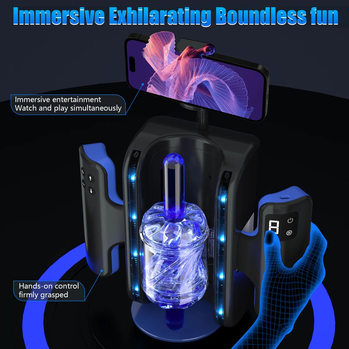 360° Automatic Male Massager