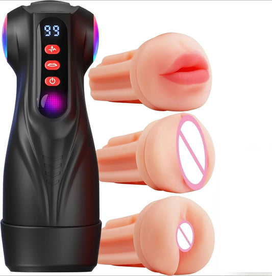 APP 3IN1 Male Massager