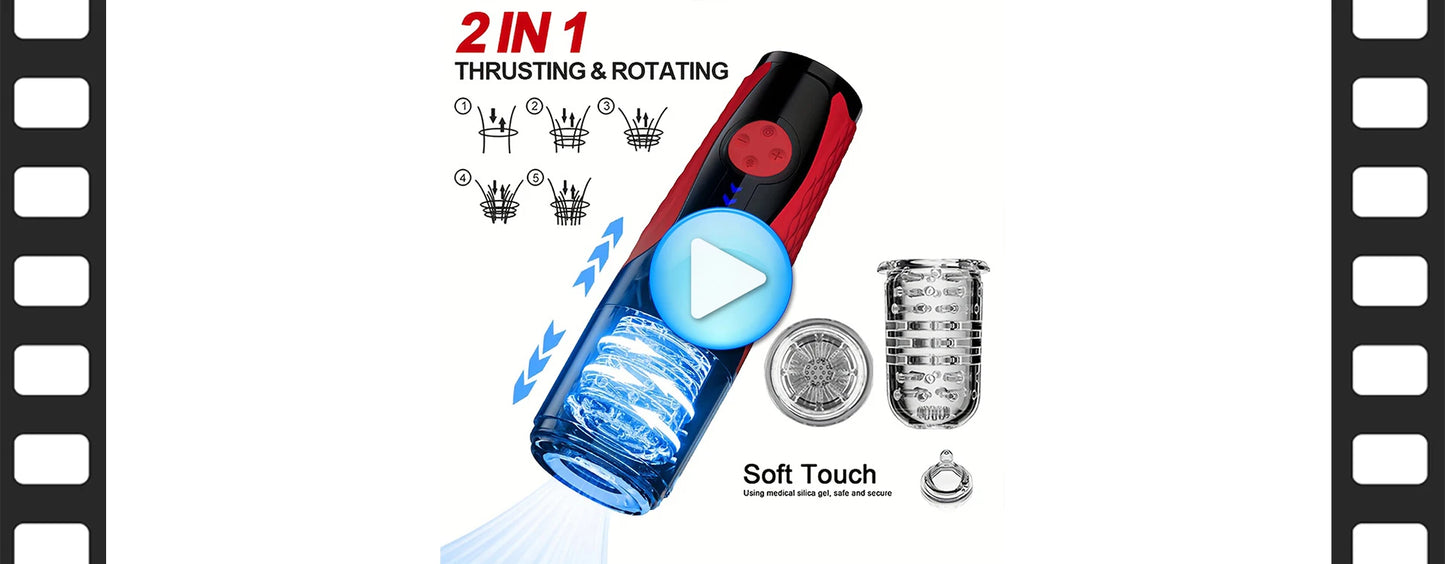 Telescopic Male Massager