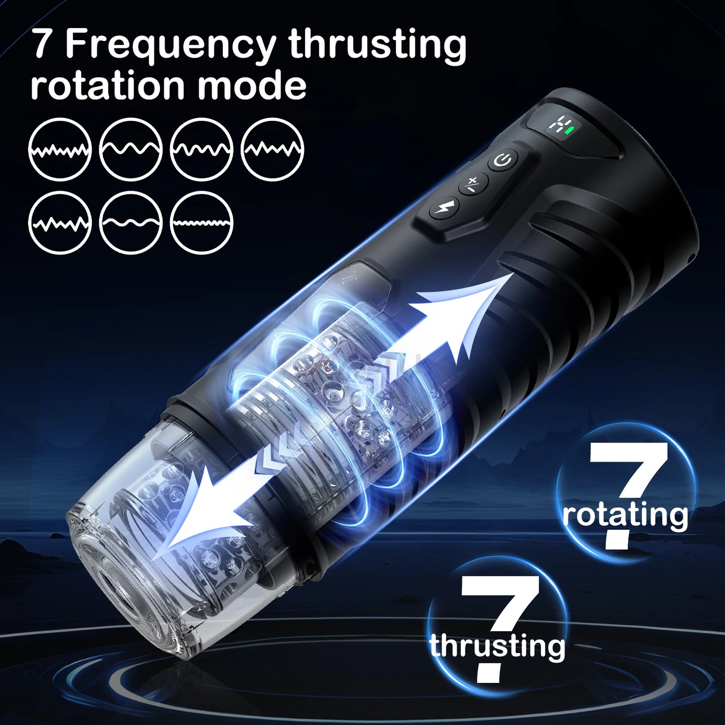 Telescopic Male Massager