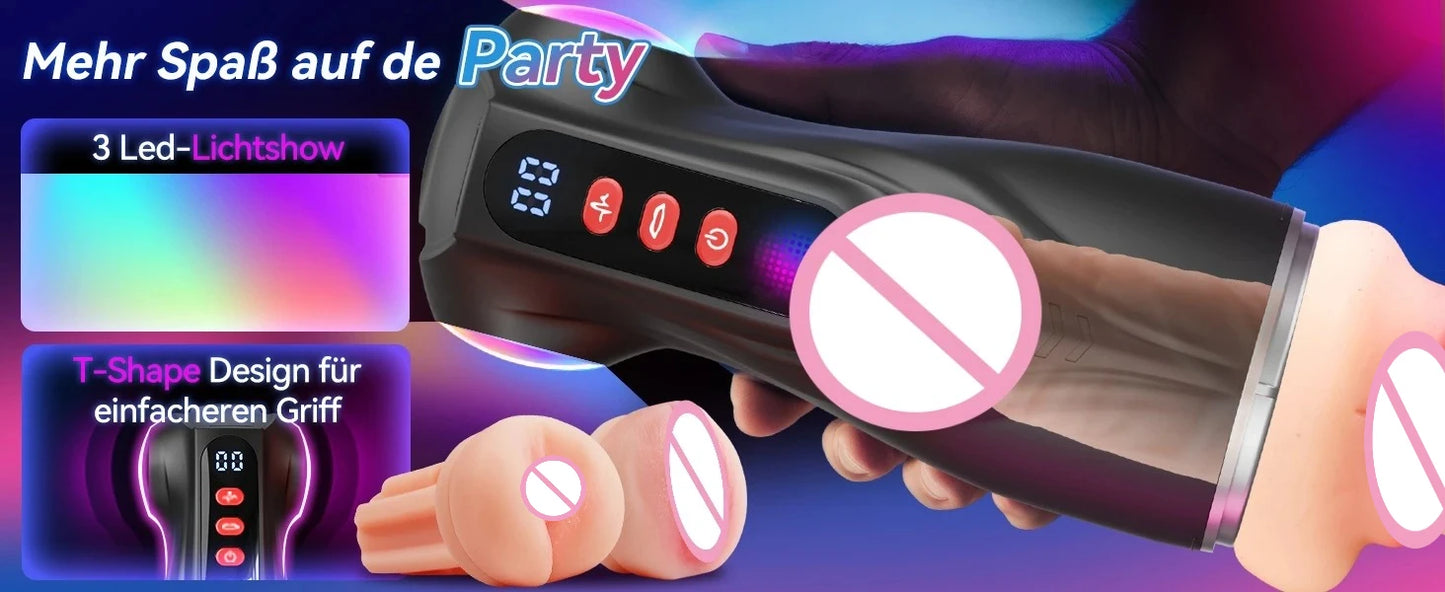 APP 3IN1 Male Massager
