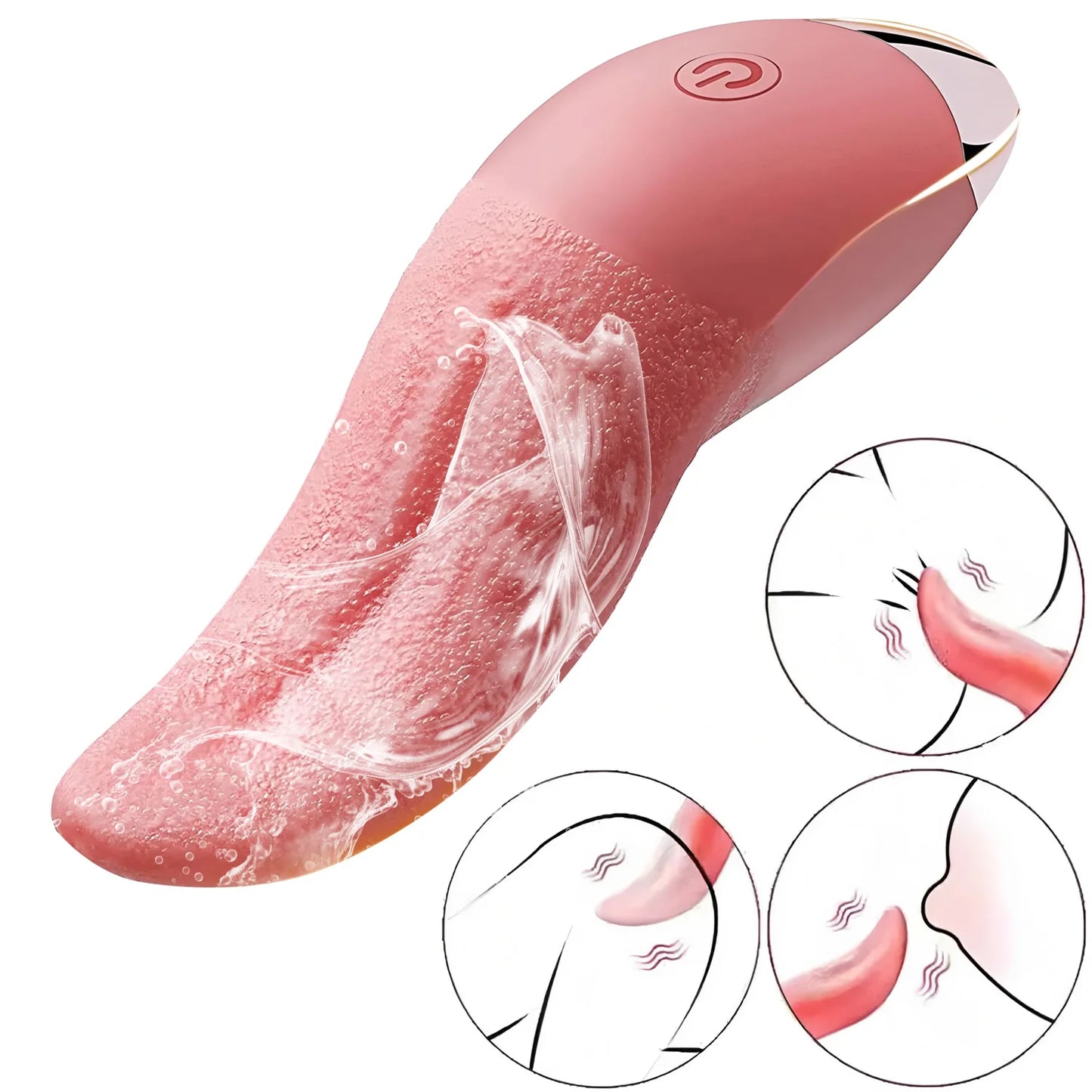 Realistic Tongue Massager