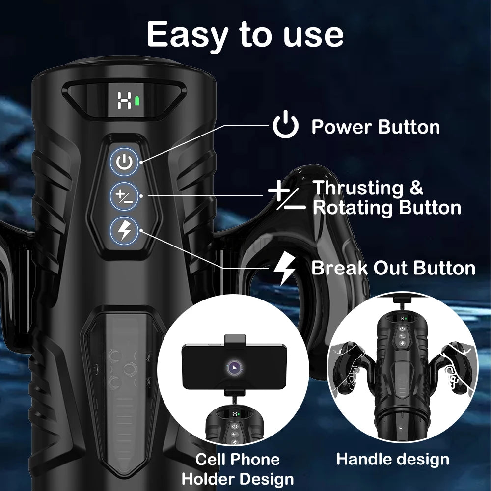 Telescopic Male Massager
