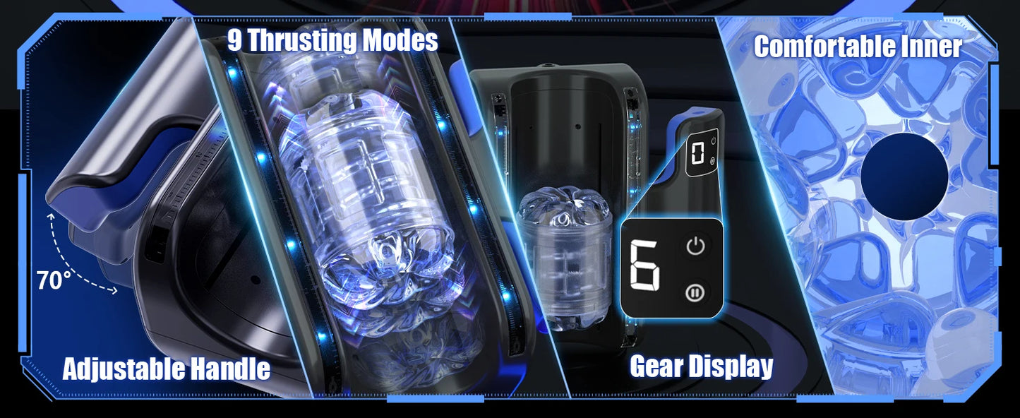 360° Automatic Male Massager