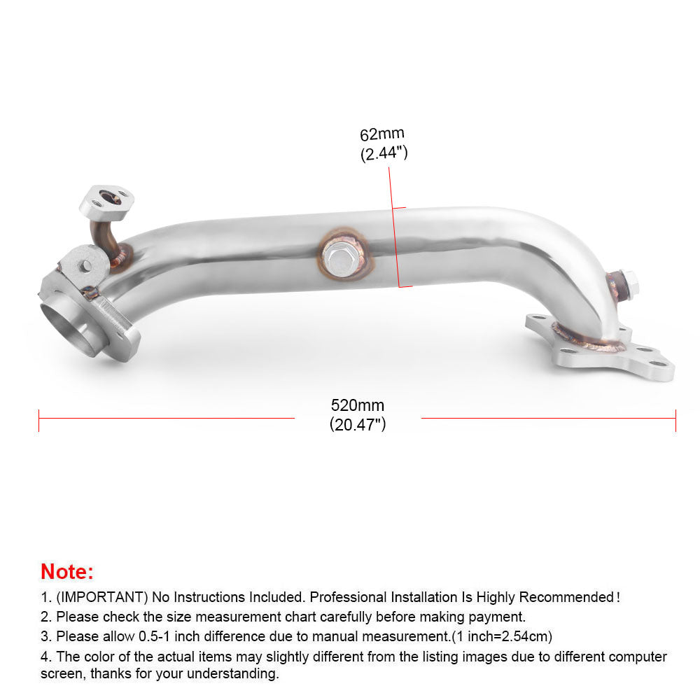 Stainless Steel Front Exhaust Pipe